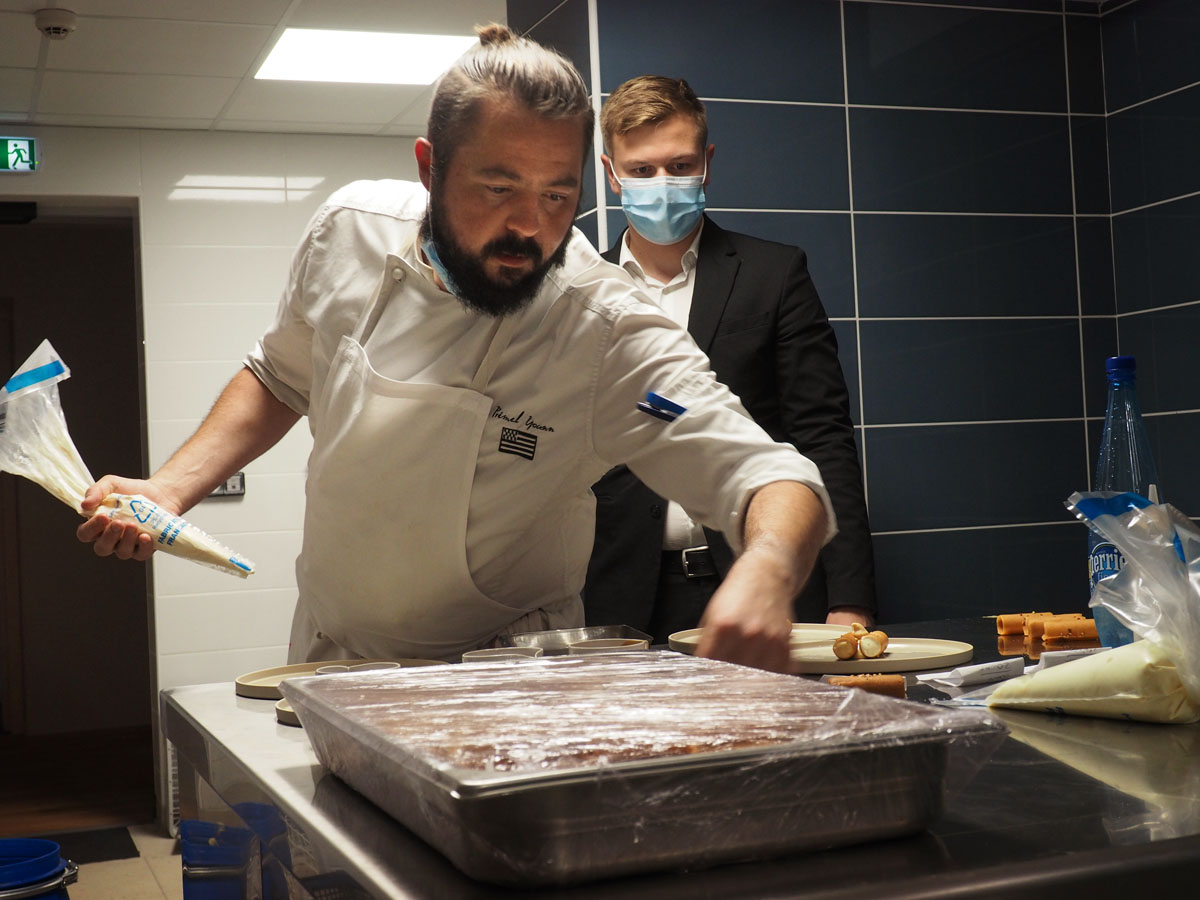 En direct de la cuisine de la Dune du Château de Sable