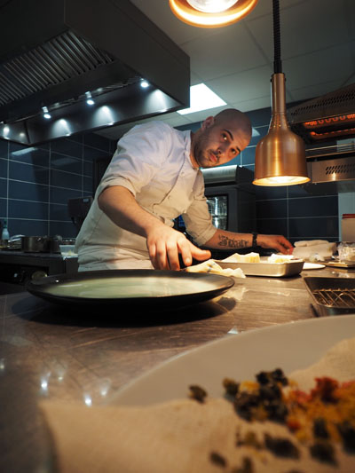 Anthony Hardy Anthony Hardy, chef de cuisine du Château de Sable